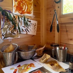 Ink Making and Colour-scape Drawing with Ffion Taverner