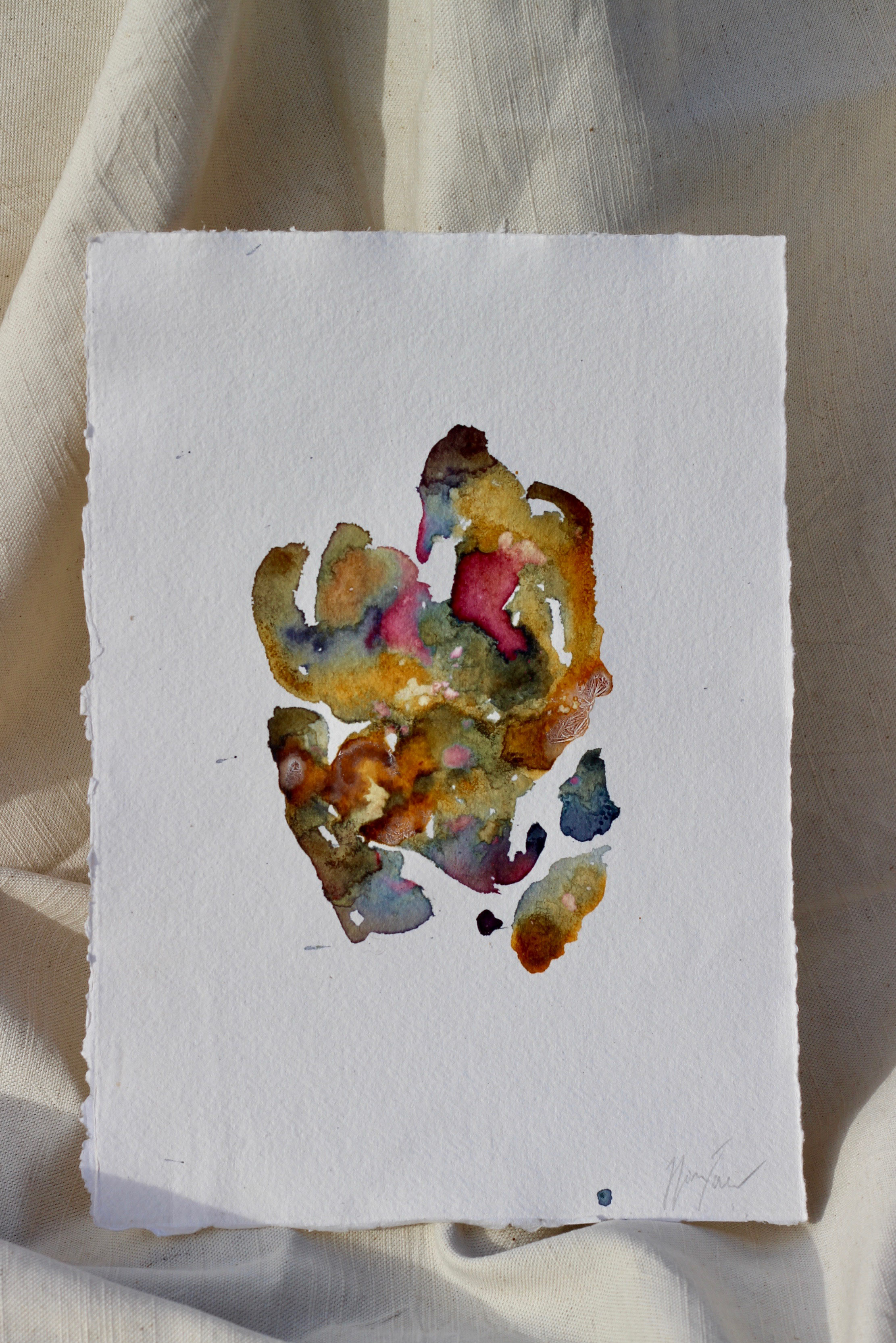 colour scape drawing